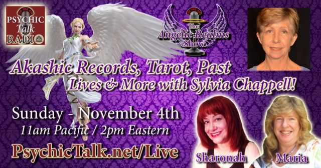 angelic realms radio sylvia chappell akashic records sun 11042018